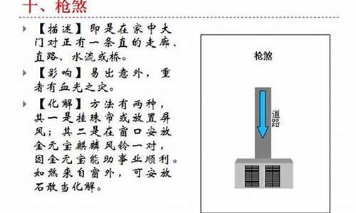 枪煞如何化解(枪煞的房子怎样化解)-易学网